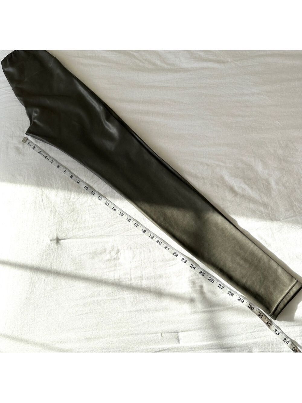 Wilfred Daria Pant Faux Leather Green Gray Womens Size XS - Picture 9 of 9